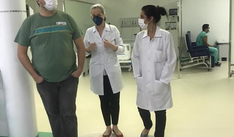 Sindmed-AC realiza vistoria no hospital Santa Juliana