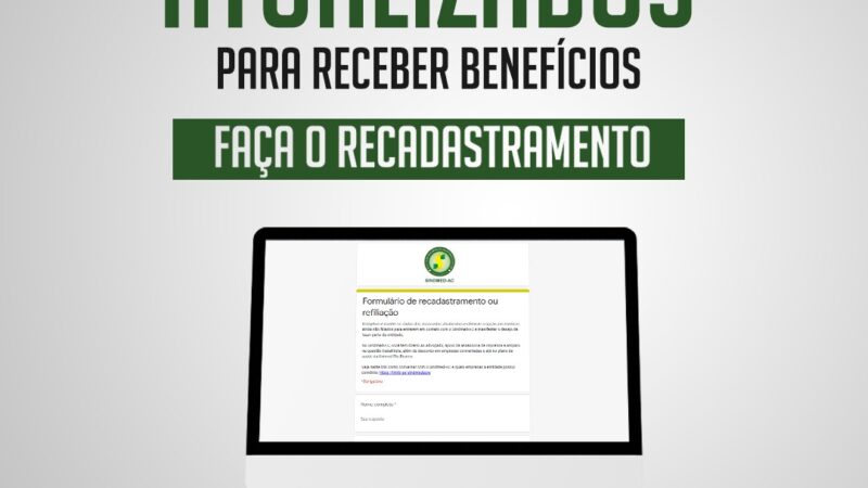 Sindmed-AC inicia campanha de recadastramento