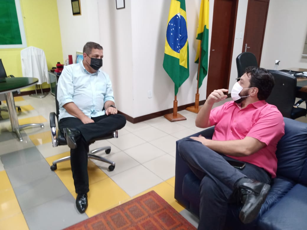 Presidente do Sindmed-AC se reúne com o governador em exercício para debater temas de interesse da classe