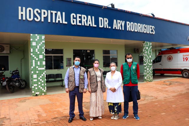 Sindmed-AC e CRM fortalecem ações de cobrança por mais segurança no hospital do Quinari