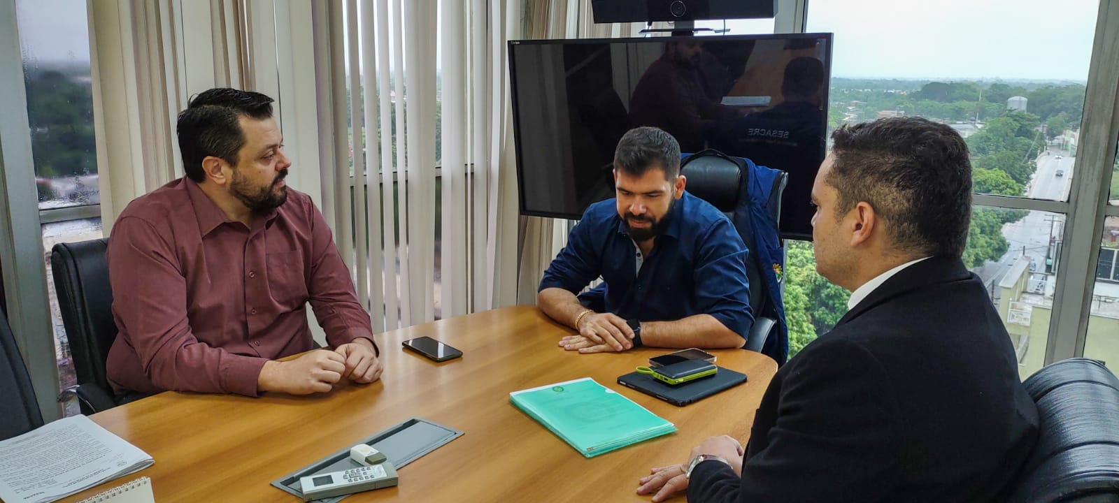 Sindmed-AC realiza visita institucional ao novo secretário de Saúde