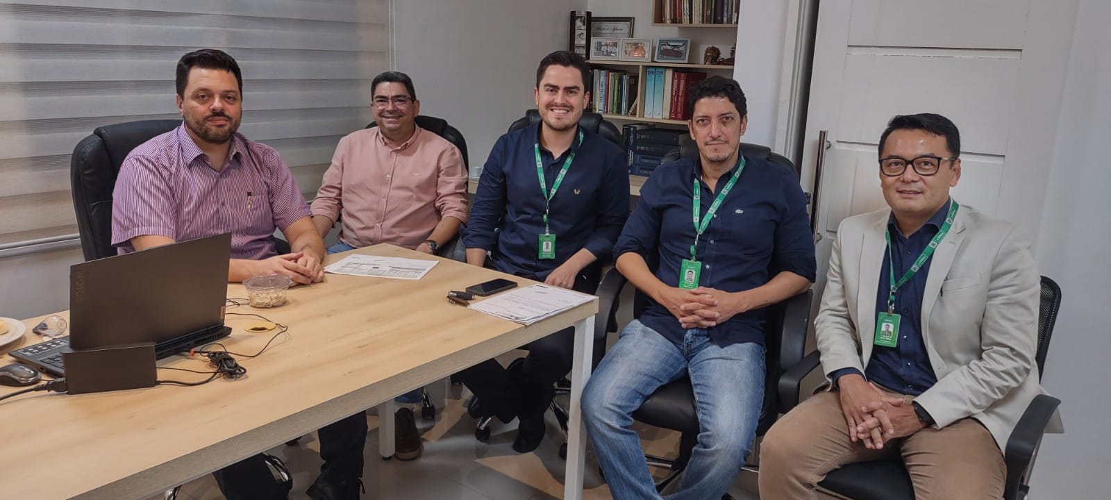 Representantes da Unimed visitam o Sindmed-AC