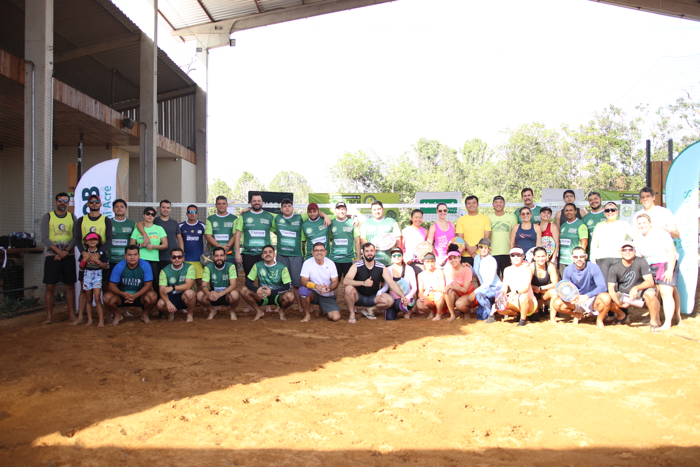 2° Torneio Sindmed-AC de Beach Tennis surpreende em número de participantes