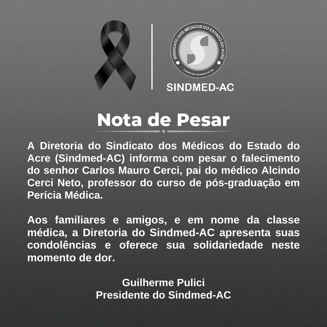 Nota de Pesar