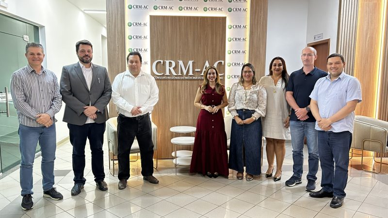Sindmed-AC realiza reunião com nova diretoria do CRM-AC