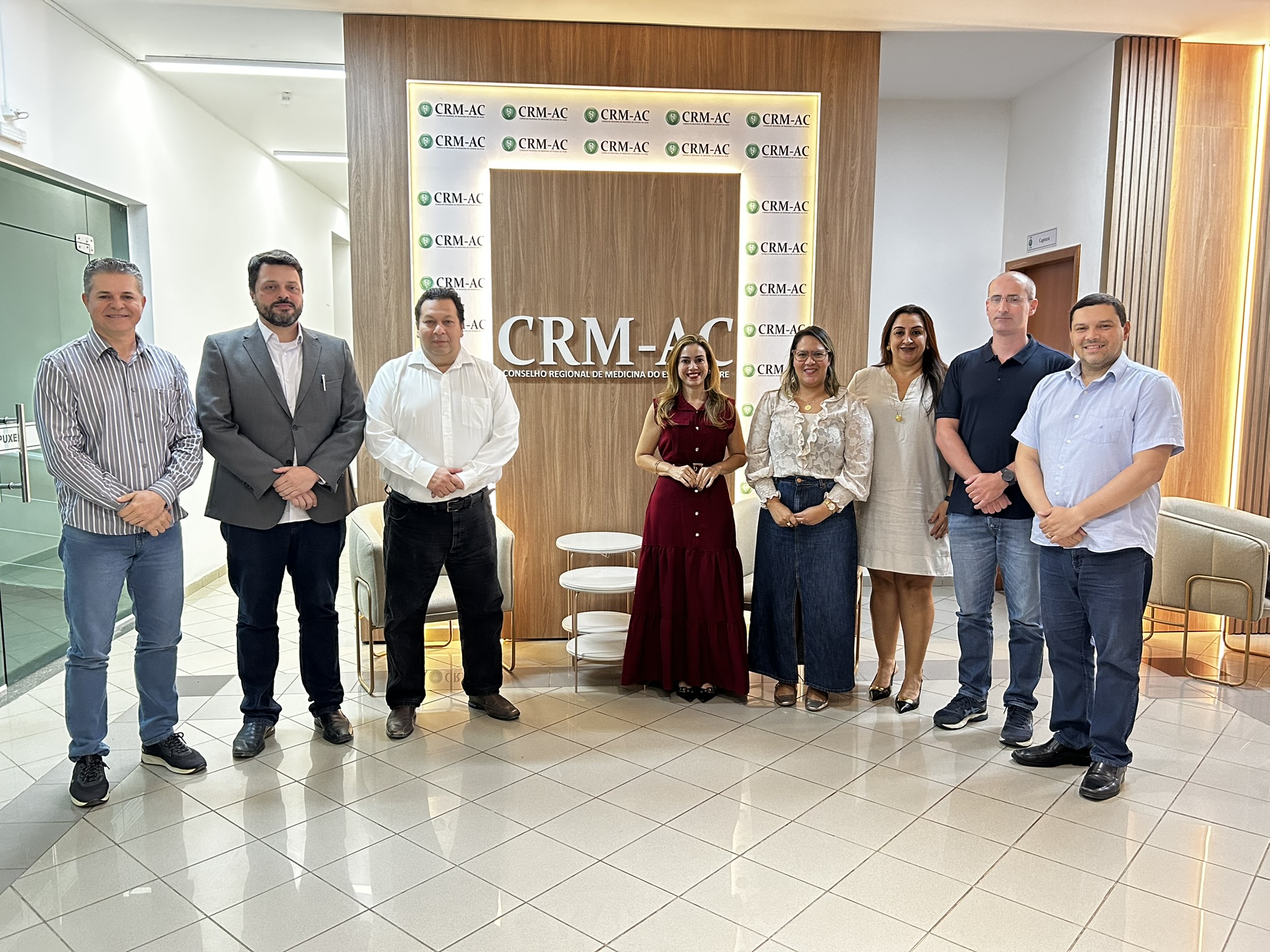 Sindmed-AC realiza reunião com nova diretoria do CRM-AC
