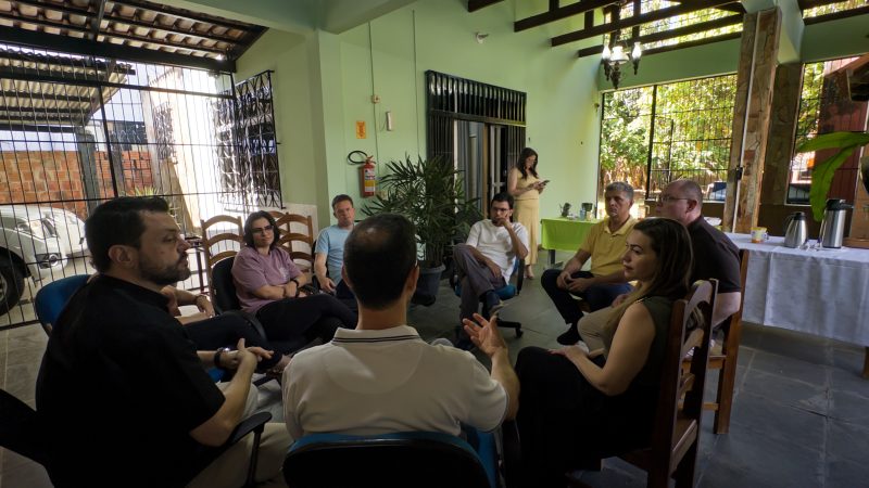 Sindmed-AC recebe o filiado e pré-candidato Thor Dantas