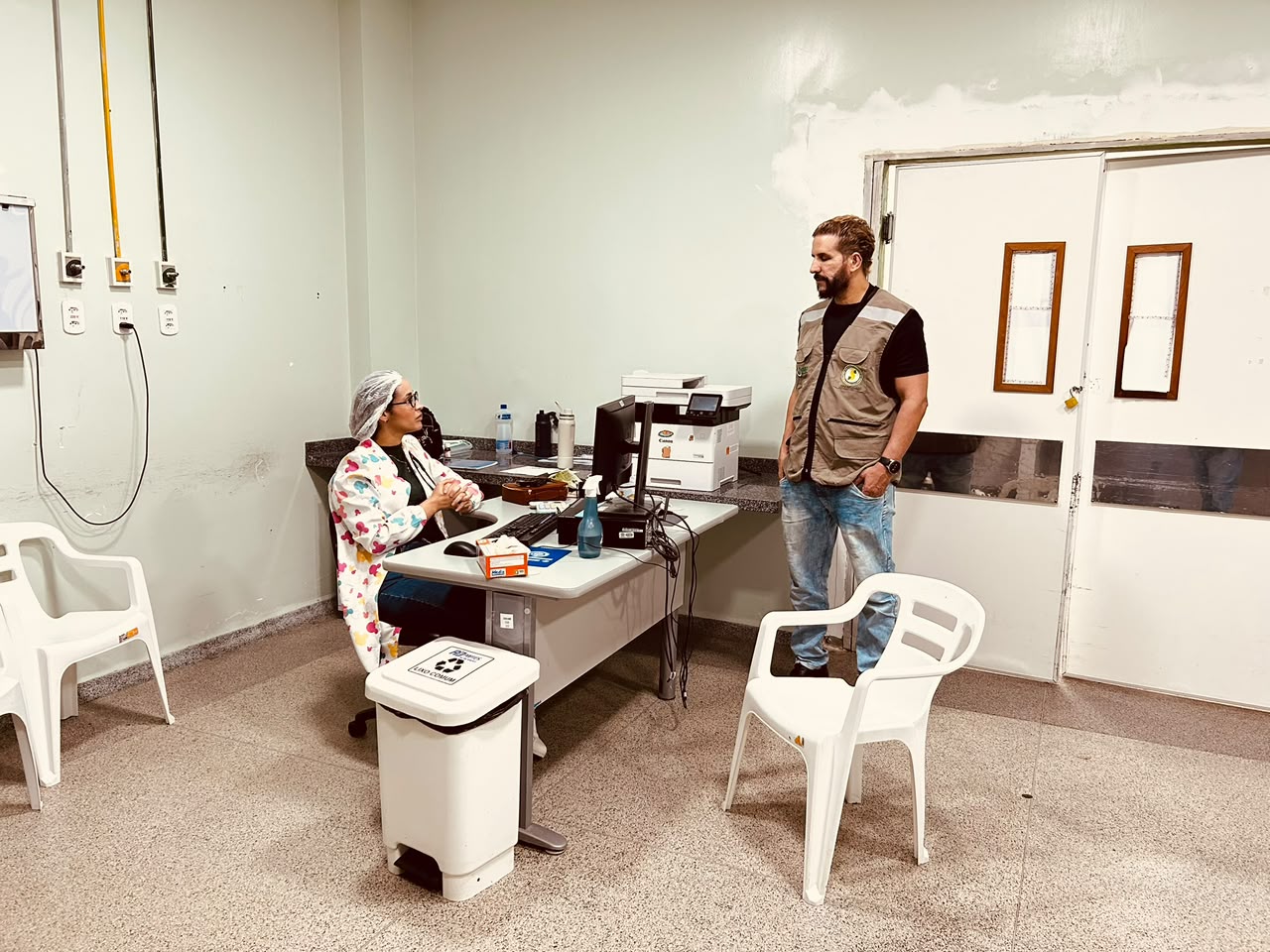 Sindmed-AC realiza visita técnica ao Huerb e acolhe demandas da equipe de pediatria