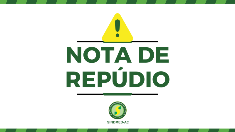 Nota de repúdio